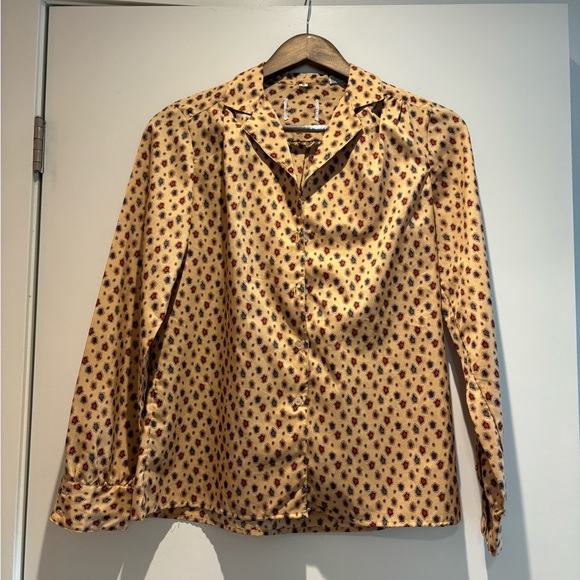 Vintage Print Blouse - Picture 1 of 3